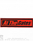 нашивка at the gates (лого красное)