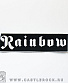 нашивка rainbow (лого белое)