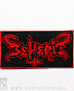 нашивка beherit (лого красное)