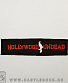 нашивка hollywood undead (лого, красная надпись)