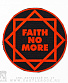 нашивка faith no more (лого красное)