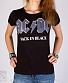 женская футболка ac/dc "back in black"