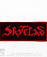 нашивка skyclad (лого красное)
