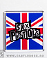 магнит квадратный sex pistols (лого, флаг великобритании)
