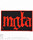 нашивка mgla (лого красное)