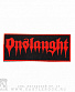 нашивка onslaught (лого красное)