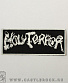 нашивка holy terror (лого белое)