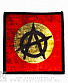 нашивка anarchy анархия (лого, красная)
