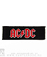 нашивка ac/dc (лого красное)