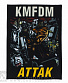 нашивка на спину kmfdm "attak"