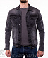 куртка джинсовая серая "american motorcycles" 3046