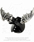  alchemy gothic ( ) hh6 crystal bat clip