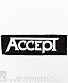 нашивка accept (лого белое)