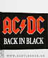 нашивка ac/dc "back in black"