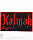 нашивка kalmah (лого красное)