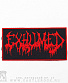 нашивка exhumed (лого красное)