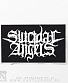 нашивка suicidal angels (лого белое)