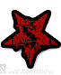 нашивка sepultura (лого красное, вышивка)