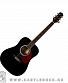 гитара акустическая naranda dg220bk (6 струн, черная, 220)