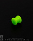 Плаг Силикон Зеленый Яркий 8 мм
