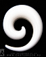 Растяжка Акрил Спираль (белая) 12 мм