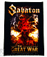 нашивка на спину sabaton "the great war" (черепа)