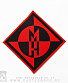 нашивка machine head (лого красное)