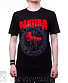 футболка pantera "vulgar display of power" (принт красный)