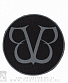 нашивка black veil brides (лого серое)