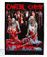 нашивка на спину cannibal corpse "butchered at birth"