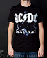 футболка ac/dc "back in black" (молнии)