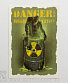   "danger! high radiation" ()