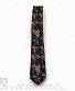 галстук камуфляж коричневый (узкий)