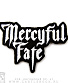 нашивка mercyful fate (лого белое, вышивка)