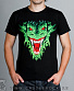 футболка дракон зеленый (голова)