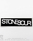 нашивка stone sour (лого белое)