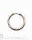 серьга кликер кольцо (сечение круглое) 25 мм