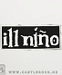 нашивка ill nino (лого белое)