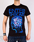 футболка enter shikari "the mindsweep" (синий принт)