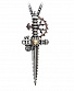 подвес alchemy gothic (алхимия готик) p707 static traction dagger