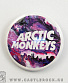 значок arctic monkeys (лого, фиолетовый)