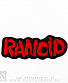 нашивка термо rancid (лого, вышивка)