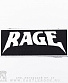 нашивка rage (лого белое)