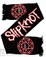 шарф slipknot (лого, надпись)