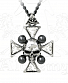 подвес alchemy gothic (алхимия готик) p627 st john's crystalbone cross