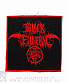 нашивка black funeral (лого красное)