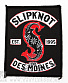 нашивка slipknot "des moines. iowa 1995"