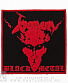нашивка venom "black metal" (принт красный)