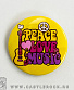  peace love music