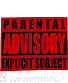  parental advisory explicit subject ()